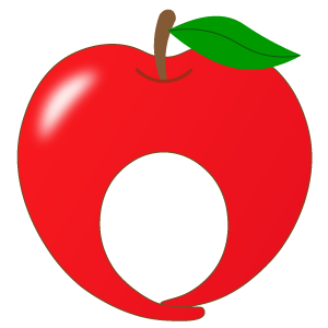 りんごの被り物（面長顔用・サムネ）