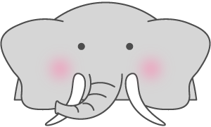 ゾウの帽子（長い牙・サムネ）