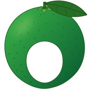 すだちの被り物（面長顔用・サムネ）