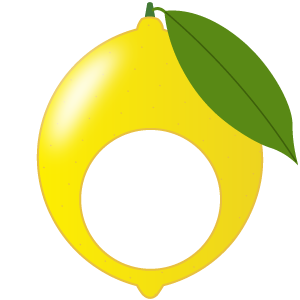 レモンの被り物２（丸顔用・サムネイル）