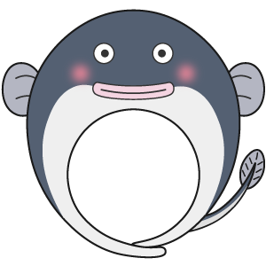 色違いウナギの被り物（丸顔用・サムネ）