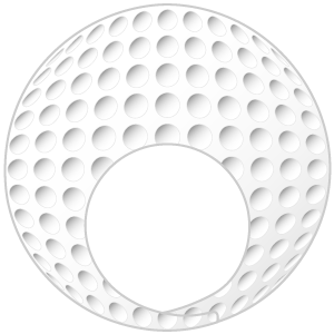 ゴルフボールの被り物（丸顔用・サムネ）