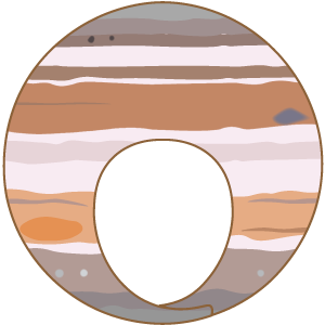 簡単な木星の被り物（面長顔用・サムネ）