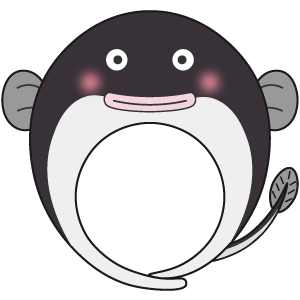 ウナギの被り物（丸顔用・サムネ）