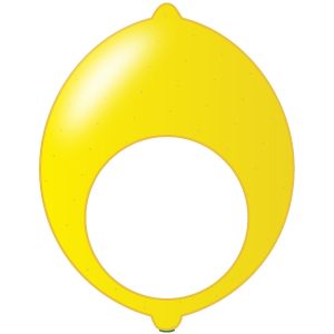 レモンの被り物３（丸顔用・サムネイル）