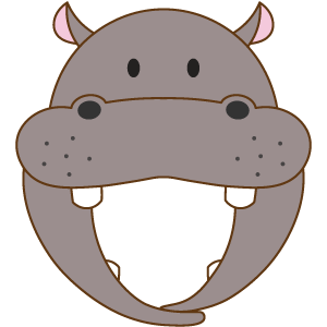 カバの被り物（面長顔用・サムネ）