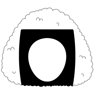 海苔あり塩おにぎり２（面長顔用・サムネイル）