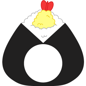 天むすの被り物２（丸顔用・サムネイル）