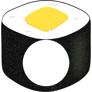 新香巻きの被り物（丸顔用・サムネイル）