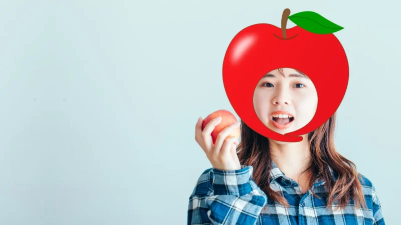 被り物イラストの利用例